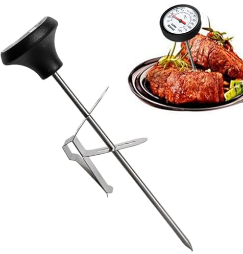 Misuratore di temperatura del caffè – termometro digitale, clip da cucina, misuratore di temperatura a risposta rapida, lettore accurato per bevande, per cioccolato al latte, bevande caffè, latte