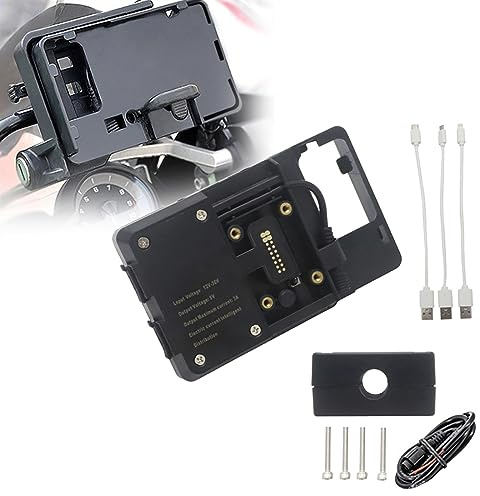 Soporte De Navegación para BMW R1200GS LC & Adventure R1250GS S1000XR R1200RS, Cargador USB para Motocicleta, para Teléfono Móvil