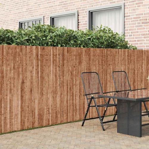 Clôture naturelle en écorce pour jardin, clôture en écorce, 600 x 150 cm, avec dimensions de 150 x 600 cm, clôture en écorce flexible pour l'aménagement du jardin