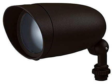 Nuvo SF76/646 One-Light Halogen Landscape Floodlight, Dark Bronze, 6.25-Inches
