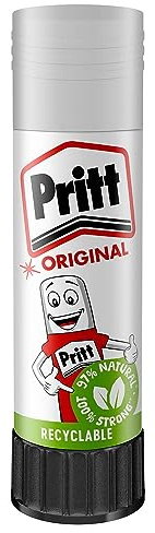 Pack Of 1 Original Pritt Stick Glue Large 43 gram Non Toxic Craft School Office Home