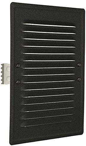 KOTARBAU® Lüftungsgitter 165x230 mm aus Metall mit Insektenschutz Dunkelgrau