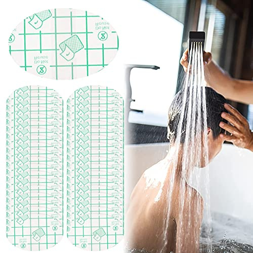 RUNRAYAY 100 Stück ultradünne transparente Ohrabdeckungen zum Duschen, Verschleißschutz-Schuhaufkleber, Fersenblasenschutz, Einweg-Gehörschutz, wasserdicht zum Schwimmen, Baden und anderen