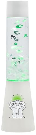 THE MANDALORIAN Paladone Grogu Fließlampe - Baby Yoda Beleuchtung, Dekor, Merch, Geschenk - 33 cm hoch