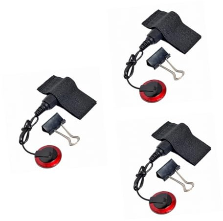 TOYANDONA 3pcs Guitar Pickup for Acoustic Instruments Piezo Microphone Pickup Jack Cable