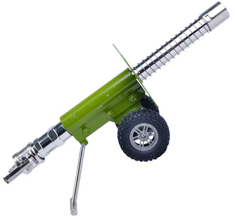 CNAFGBGG Krachkanone 12,6 Zoll Metall Kracher Artillerie -Kanonen -Mini -Kanonen -Model Artillerie Kollektion Ornamente für Sammlergeschenk und Wohnkultur.