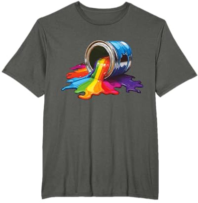 Farbdose Peinture maître artisan peinture art peintre T-Shirt Unisex Artistique Multicolored Short Sleeve Classic T-Shirt Small