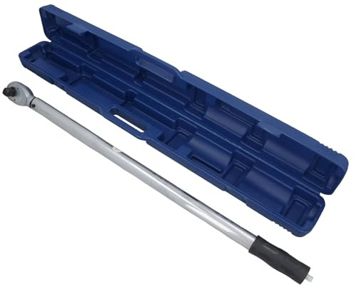 3/4in Drive Calibrated Torque Wrench 140Nm – 980Nm Extra Long For HGV Plant