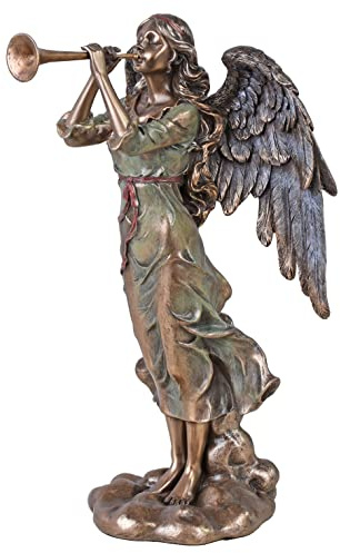 Nostalgie Schutzengel göttlicher Himmelsbote im Jugendstil Weihnachten WU70497A4 Palazzo Exklusiv Versonese Collection