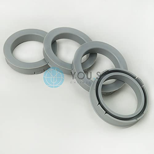 4 x ZENTRIERRINGE DISTANZRING für ALUFELGEN S41 73,1-54,1 mm CMS, DBV, Proline Wheels, Schmidt Revolution