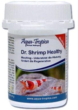 Dr. Shrimp Healthy Moulting – 45 g – Natürliches Garnelenfutter zur Unterstützung während den Häutungsphasen