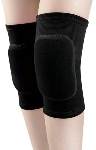 ITODA 1 Pair Kids Volleyball Knee Pads Stretchy Knee Support Breathable Flexible Knee Sleeves Child Anti-slip Knee Brace Support for Dancing Volleyball Crawling Sport