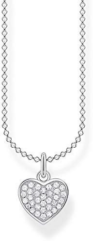 Thomas Sabo collier coeur pavé argent argent sterling 925 KE2046-051-14-L38V