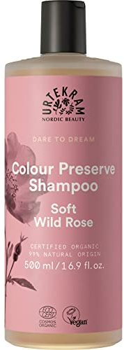 Urtekram - Für gefärbtes Haar - Soft Wild Rose - 500 ml, Vegan, Biologisch, Natürlichen Ursprungs