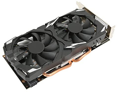 PUSOKEI RX 580 Graphics Card for Gaming PC, 8GB GDDR5 Memory, Computer Graphics Cards, Support 8K 16 PCI Express 3.0 2 Cooling Fans Computer PC Gaming Video Graphics Card 1284/7000MHz 8G 256bit GDDR5