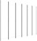 vidaXL Divisorio a 4 Pannelli Bianco 300x220 cm Tessuto
