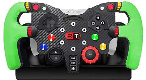 RacingTools Lenkradkranz Prototype für Logitech G29/G923 – Simracing Lenkrad-Ersatz, Starre Monoblock-Bauweise