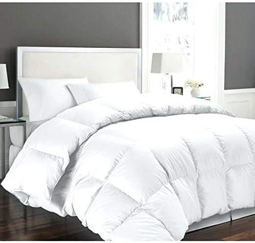HOMEROKK Couette 140 X 200 cm Blanche 450GR/M² Microfibre Douce - Qualité supérieure - (1 Place)