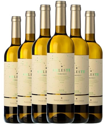 Pago del Cielo Celeste Verdejo Rueda 75 cl Vino blanco (Caja de 6 Botellas de 75 cl)