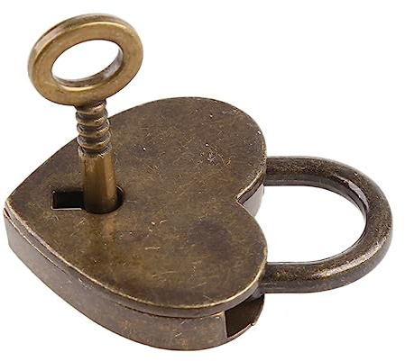 Cadenas rétro en forme de cœur pour les amoureux, les mariages, les anniversaires de mariage