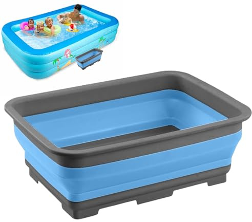 Baignoire pour pieds de piscine | Bassin pliable pour laver les pieds, seau hydromassage pour nettoyage de piscine, extérieur, plage, jardin