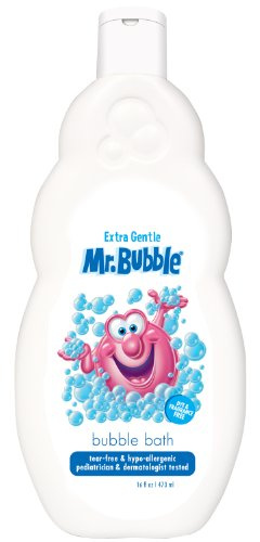 Extra Gentle Bubble Bath Kids Bubble Bath by Mr. Bubble, 16 Ounce