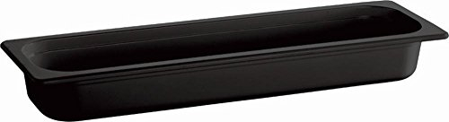 APS 83754 GN 2/4 Contenitore ECO LINE, 53 x 16,2 cm, profondità 65 mm, 3 litri, melamina, nero