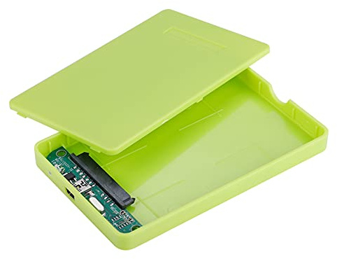 ASHATA USB 2.0 Boîtier Externe pour Disque Dur 2.5'' Pouces, Disque Dur Externe 480 Mbps Transmission Supporte Disque Dur SATA 2,5 Pouces pour 98 / SE/ME / 2000 / XP/Vista /