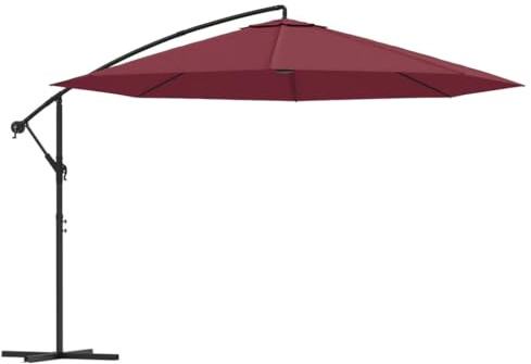 vidaXL Sonnenschirm Gartenschirm Ampelschirm Strandschirm Schirm Kurbelschirm