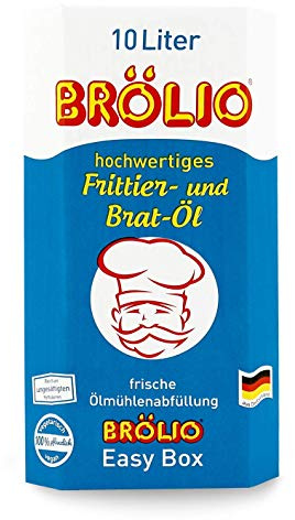 Brölio - Frittier- und Bratöl, 10 Liter Bag-in-Box