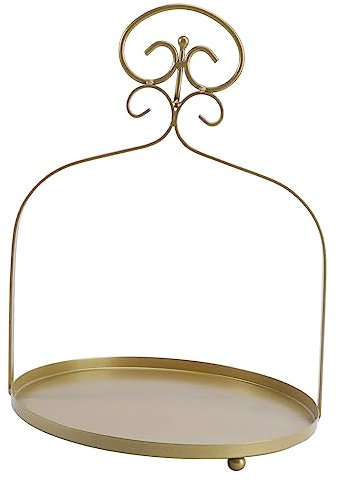 Cabilock Présentoir À Gâteaux Décoratif en Forme De Panier pour Gâteaux De Mariage Support De Présentation De Desserts Finition