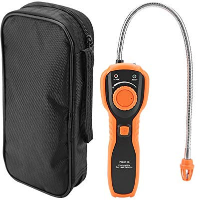 PEAKMETER Natural Digital Gas Detector, PM6310 High Accuracy Portable Combustible Gas Leak Detector