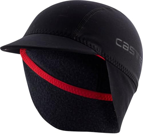 Castelli 4522535 Nano Thermal Cap Head Band Unisex Black Uni