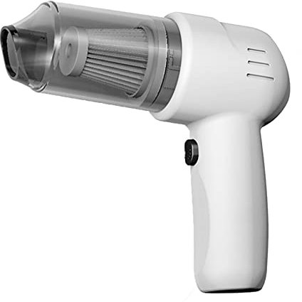 PacuM Aspirapolvere Senza Fili con Batteria incorporata Mini aspirapolvere per Auto Auto e amp; Home Aspirapolvere Senza Fili Carpet Air Duster (Colore: Bianca)