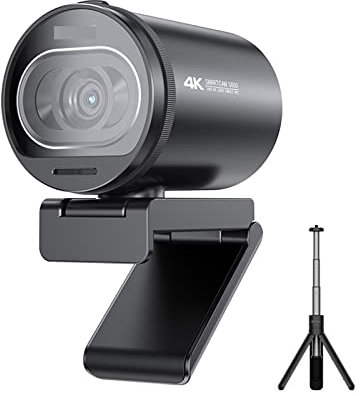VCHICS Caméra d'action, Webcam 4K 1080P 60FPS Autofocus Streaming Web Camera S600 Living Stream Camera Stabilisation Fluide