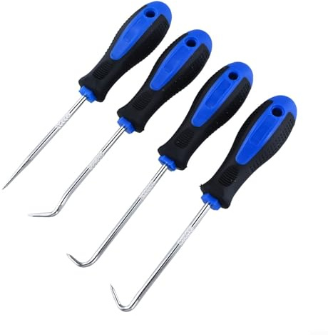 Set mit 4 Auto-Pick-Werkzeugen zum Entfernen von O-Ringen, Unterlegscheiben und Sicherungen