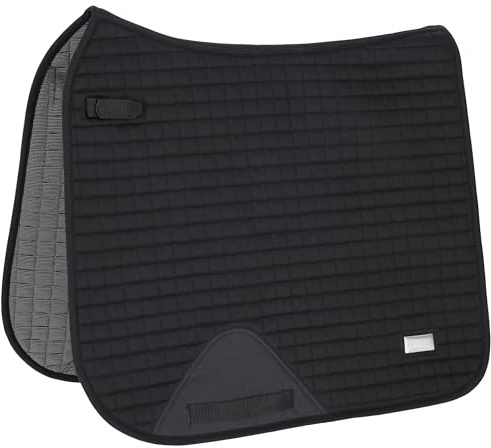 Covalliero Schabracke CovallieroTherm Dressur | Schwarz, 68 × 63 × 55 cm, Cova-Tex-Material, maschinenwaschbar bei 30 °C