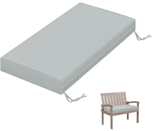 WLXFF 5cm Dicke Wasserfest Bankkissen Bankauflage rutschfeste bankkissen sitzbank Polster Wasserdicht sitzbank Kissen sitzkissen Bank sitzpolster Bank für Gartenbank, Terrasse, Esstisch,No1,70X30X3CM
