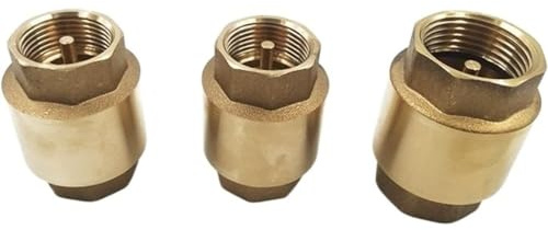 PYSyansu 1 Stück Hochdruck-Rückschlagventil mit Messinggewinde – Langlebiges Inline-Ventil for Wasser, Gas und Öl(DN40)