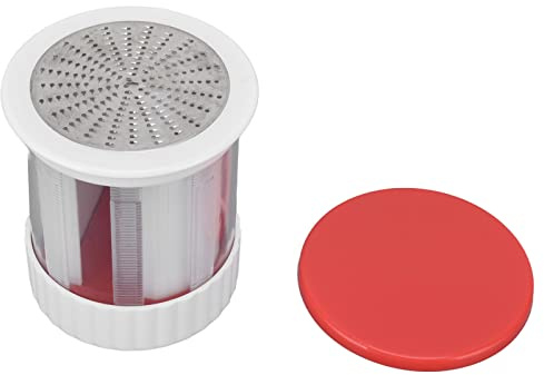 CHICIRIS Râpe à Fromage, Broyeur en Plastique en Acier Inoxydable pour Beurre, Légumes, Fruits, avec Lame Tranchante, Léger et Portable pour la Cuisine à Domicile, le Restaurant