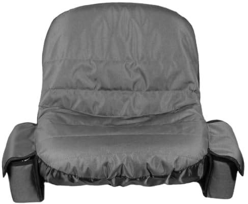 Uonlytech Coprisedile per Trattore Rasaerba Oxford, Facile da Pulire e Smontare, Copertura Protettiva Multifunzione per Sedile da Giardino, Resistente e Pratica