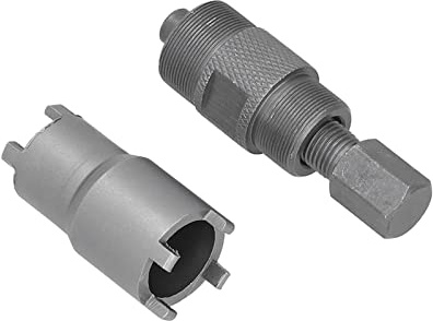 Extractor de Volante Magnético de 24 Mm y 27 Mm, Herramienta de Extracción Fuerte para Scooter ATV, Llave de Tuerca de Bloqueo de Embrague para Motocicleta ATV Dirt Bike, Juego de Aleación