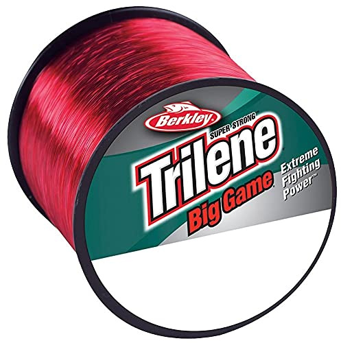 Berkley Trilene Big Game Monofile Angelschnur, 25 LB/12.5kg, 600m, Rot