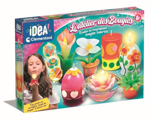 Clementoni Cire et parfums variés inclus pour un résultat prêt à offrir | loisir créatif complet à réaliser seul | idée cadeau enfant