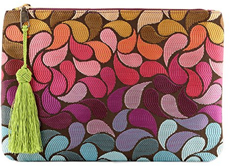 Otto Angelino Designer Damen Bohemian & Fashion Clutch Geldbörse – Mehrere Fächer für Geld, Karten, Smartphone – Ultra Slim