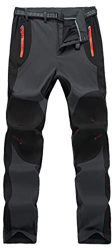 Freiesoldaten Uomini All'aperto Pantaloni da Escursionismo Leggero Resistente all'Acqua A Passeggio Pantaloni da Caccia con Cintura