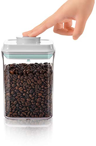 iChewie - BopTop (1 Pieza) Contenedor Hermético de Almacenamiento de Alimentos - Envase de Sellado Mecánico de Silicona – Apilable, Libre de BPA - 1500ml