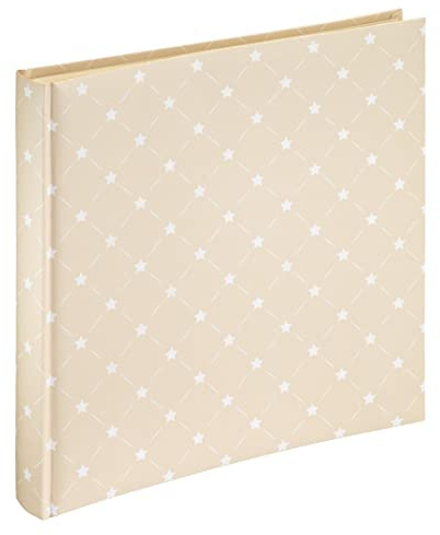 Jumbo-Album Skies II, 30x30 cm, 60 weiße Seiten, Beige