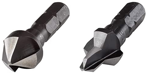Wolfcraft 1 Senker HSS sechskant Durchmesser 12 mm 2580000 & 2548000 Bohrsenker WS, Schaft 6-kant, ø12mm