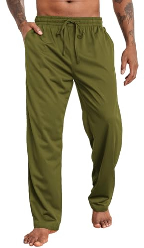 Halfword joggingbyxor män träningsbyxor vardagsbyxor lös passform joggingbana loungebyxor fickor träning gym löpning, gRÖN, 4XL